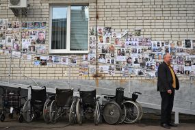 Meeting of Ukrainian soldiers who returned to Ukraine from Russian captivity