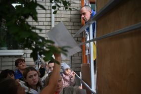 Meeting of Ukrainian soldiers who returned to Ukraine from Russian captivity