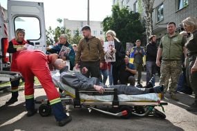 Meeting of Ukrainian soldiers who returned to Ukraine from Russian captivity