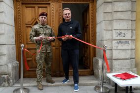 Opening of the recruiting center of the 80th separate airborne assault brigade of Galicia