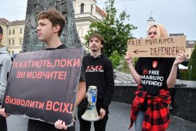 Action-reminder about prisoners of war in Lviv
