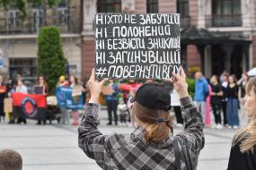 Action-reminder about prisoners of war in Lviv