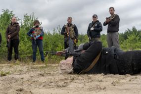 Participants of a tactical and special training in the Kharkiv region