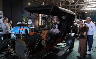 Exhibition of retro technology