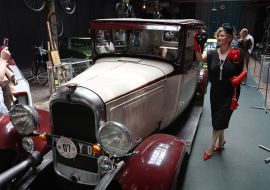 Exhibition of retro technology