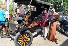 Exhibition of retro technology