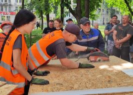 Eliminating the consequences of the Russian shelling of Kyiv