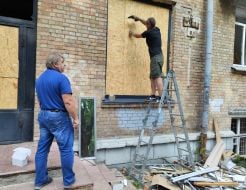 Eliminating the consequences of the Russian shelling of Kyiv