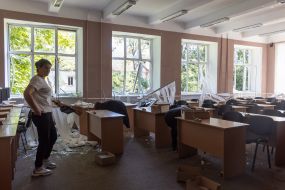 Последствия обстрела Одессы