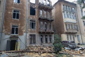 Последствия обстрела Одессы