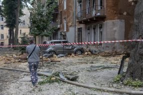 Последствия обстрела Одессы