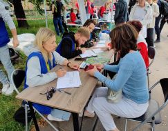 Field headquarters to assist victims of shelling in the Shevchenkivskyi district of Kyiv