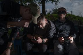 Training of the 13th Brigade "Charter" unit