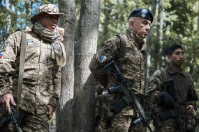 Іноземні добровольці - рекрути  бригади "Хартія"