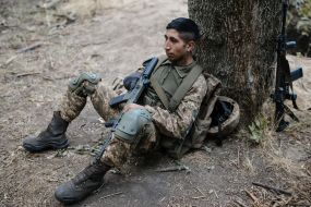 Іноземний доброволець – рекрут бригади "Хартія"