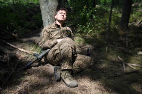 Іноземний доброволець – рекрут бригади "Хартія"