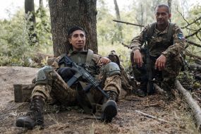 Іноземні добровольці - рекрути  бригади "Хартія"