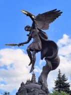 Fountain with a sculptural composition "Archangel Michael - Guardian of Kyiv"