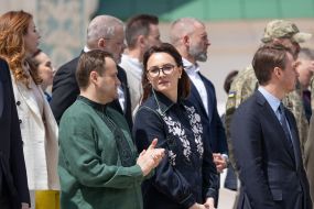 Oleksiy Kuleba and Yulia Svyrydenko