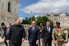 Ruslan Stefanchuk, Andrzej Duda