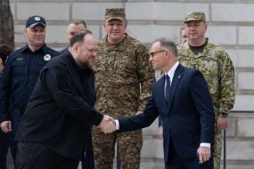 Ruslan Stefanchuk, Andrzej Duda