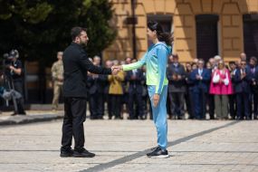 Volodymyr Zelenskyy presented awards on the occasion of Constitution Day