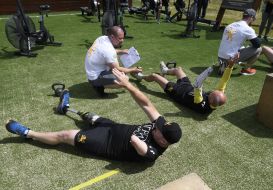 Participants of the "Hero Games" competition