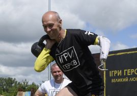 Participants of the "Hero Games" competition