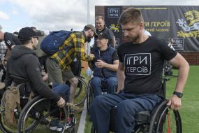 Participants of the "Hero Games" competition