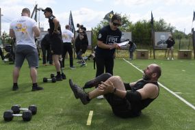 Participants of the "Hero Games" competition