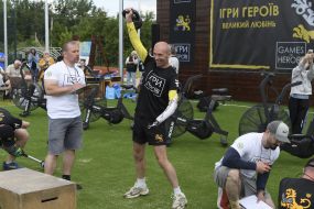 Participants of the "Hero Games" competition