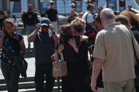 Farewell ceremony for F-16 pilot Maxim Ustimenko