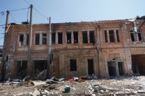 Consequences of the Russian shelling of Kharkiv