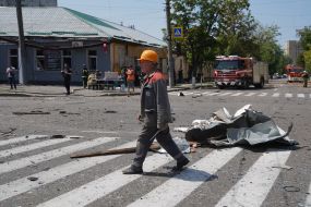 Consequences of the Russian shelling of Kharkiv