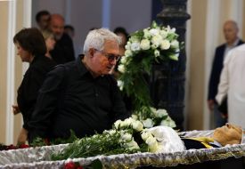 Farewell ceremony for Ukrainian composer, Hero of Ukraine Igor Poklad in Kyiv
