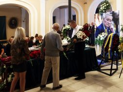 Farewell ceremony for Ukrainian composer, Hero of Ukraine Igor Poklad in Kyiv