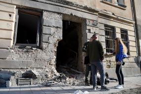Consequences of the Russian shelling of Lviv