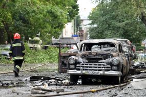 Consequences of the Russian shelling of Lviv