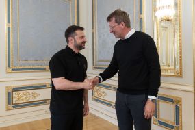 Volodymyr Zelenskiy, Troels Lund Poulsen