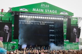 Main stage of the  Atlas Weekend 2025 festival