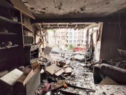 Consequences of the shelling of Kyiv