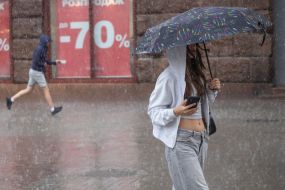 Rain in Kyiv