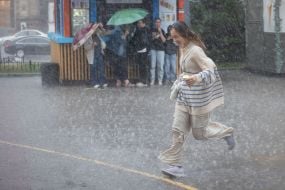 Rain in Kyiv