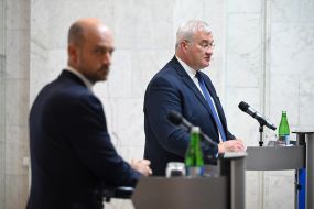 Jean-Noel Barrot and Andriy Sybiga