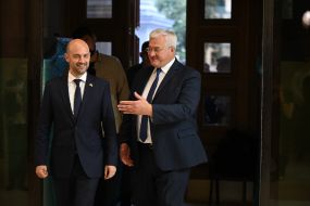 Jean-Noel Barrot and Andriy Sybiga