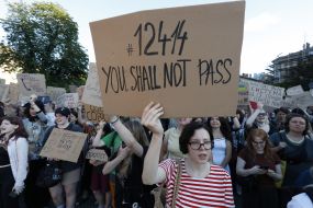 Акція проти закону щодо НАБУ та САП у Львові