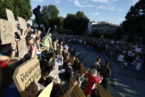 Акція проти закону щодо НАБУ та САП у Львові