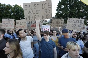 Акція проти закону щодо НАБУ та САП у Львові