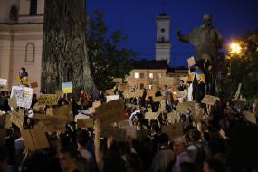 Акція проти закону щодо НАБУ та САП у Львові