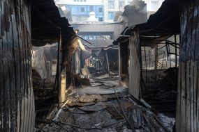 Наслідки обстрілу Одеси